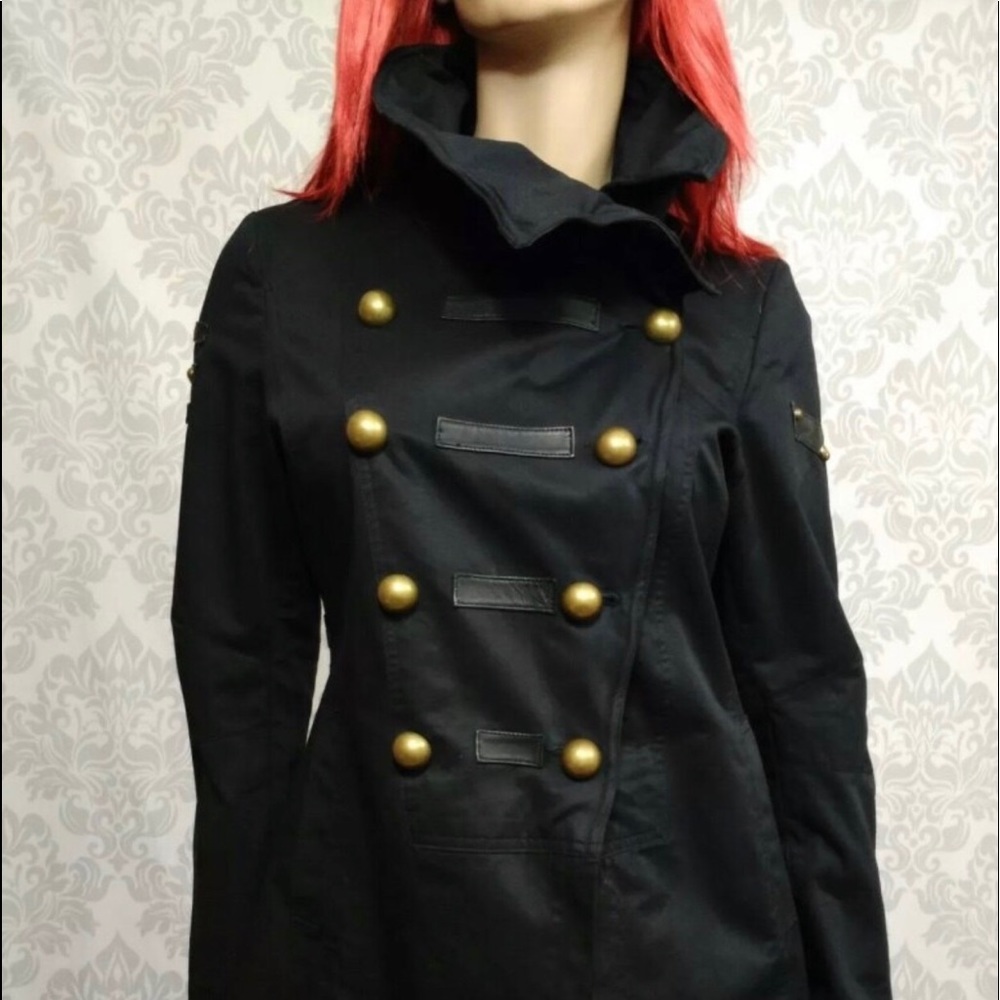 Mackage Steampunk Military jacket Size M womans